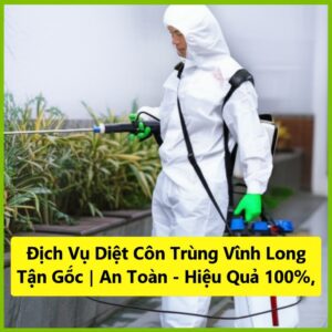 Dịch Vụ Diệt Côn Trùng Vĩnh Long Tận Gốc | An Toàn – Hiệu Quả 100%
