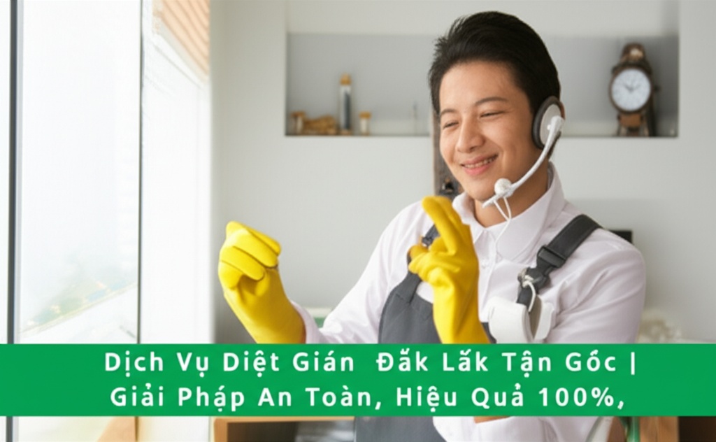Hình minh họa cho bài viết: Dịch Vụ Diệt Gián Đắk Lắk Tận Gốc | Giải Pháp An Toàn, Hiệu Quả 100%