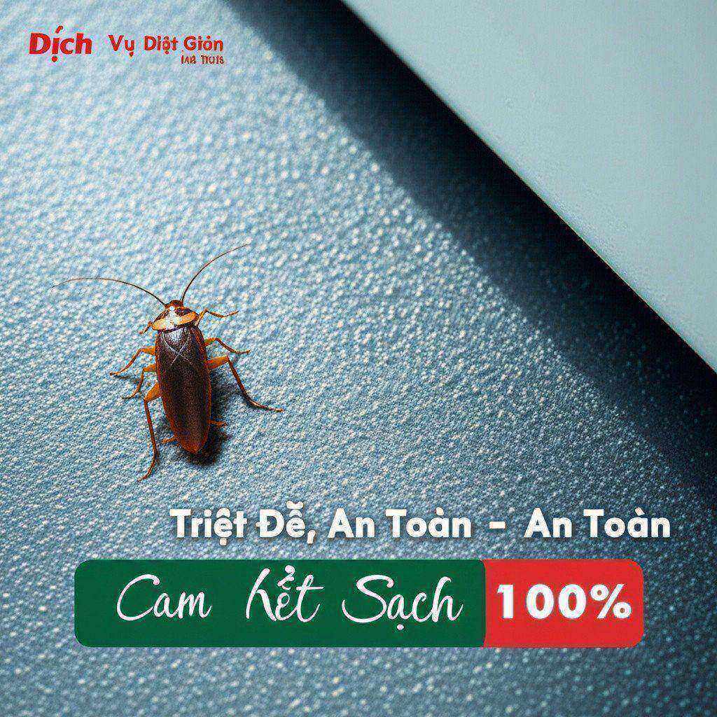 Hình minh họa cho bài viết: Dịch Vụ Diệt Gián Hà Tĩnh Triệt Để, An Toàn - Cam Kết Sạch 100%