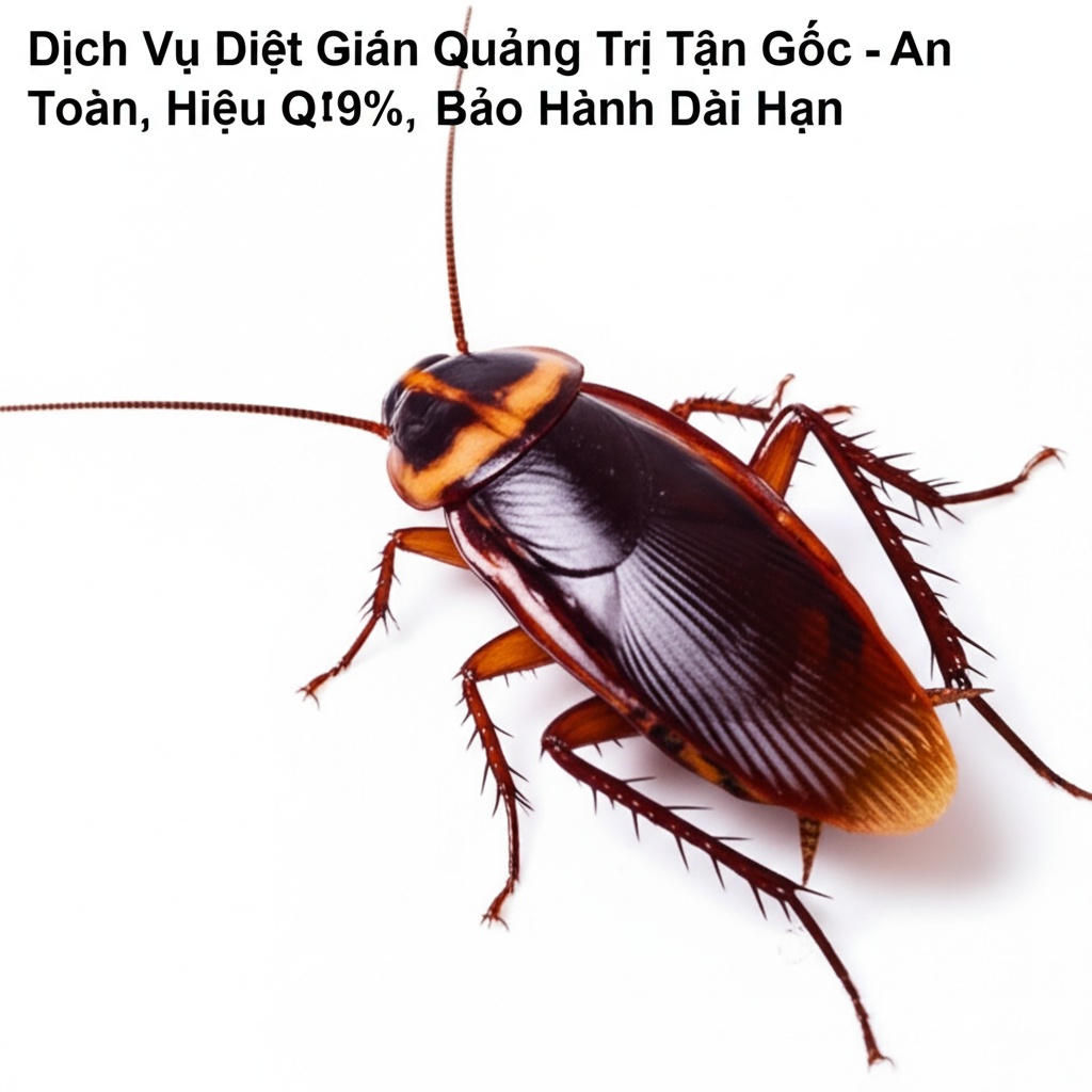 Hình minh họa cho bài viết: Dịch Vụ Diệt Gián Quảng Trị Tận Gốc - An Toàn, Hiệu Quả 99%, Bảo Hành Dài Hạn