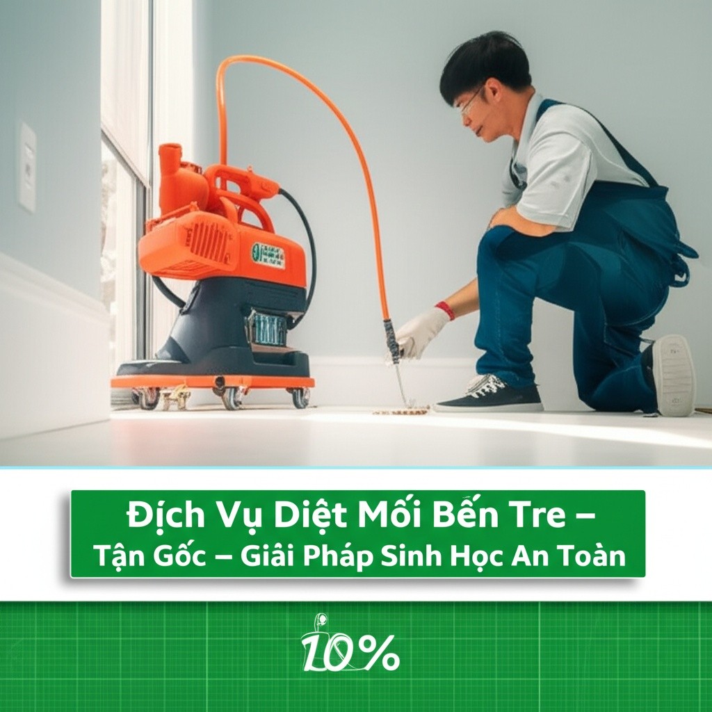 Hình minh họa cho bài viết: Dịch Vụ Diệt Mối Bến Tre Tận Gốc - Giải Pháp Sinh Học An Toàn 100%
