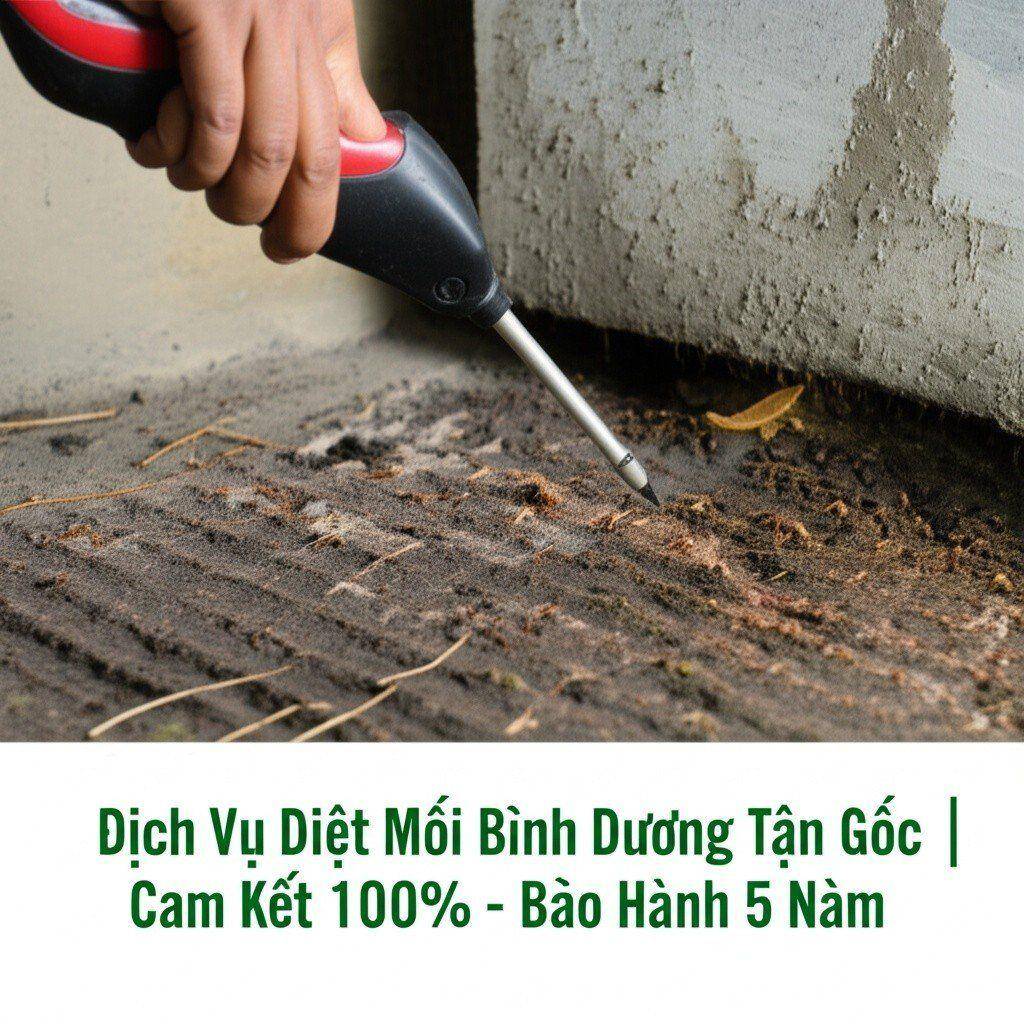 Hình minh họa cho bài viết: Dịch Vụ Diệt Mối Bình Dương Tận Gốc | Cam Kết 100% - Bảo Hành 5 Năm