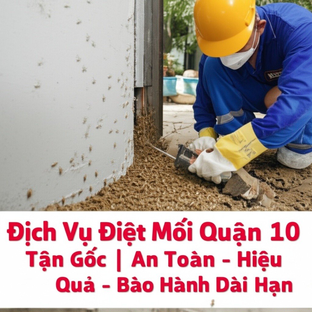 Hình minh họa cho bài viết: Dịch Vụ Diệt Mối Quận 10 Tận Gốc | An Toàn - Hiệu Quả - Bảo Hành Dài Hạn