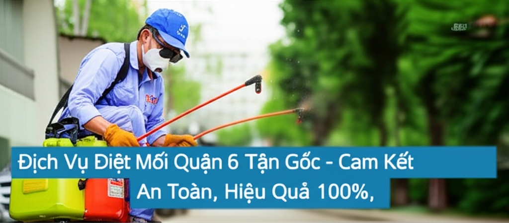 Hình minh họa cho bài viết: Dịch Vụ Diệt Mối Quận 6 Tận Gốc - Cam Kết An Toàn, Hiệu Quả 100%