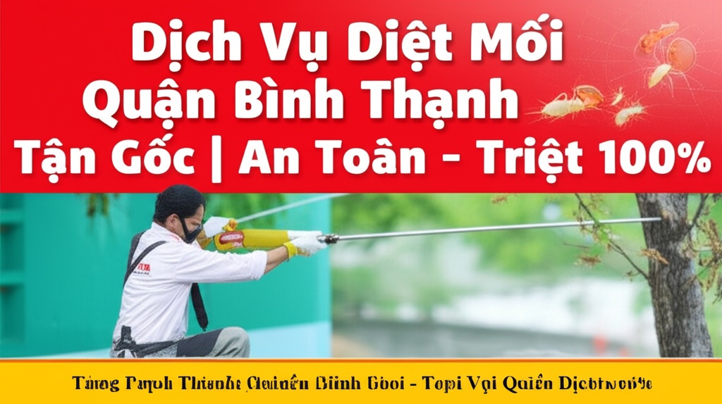 Hình minh họa cho bài viết: Dịch Vụ Diệt Mối Quận Bình Thạnh Tận Gốc | An Toàn - Triệt Để 100%