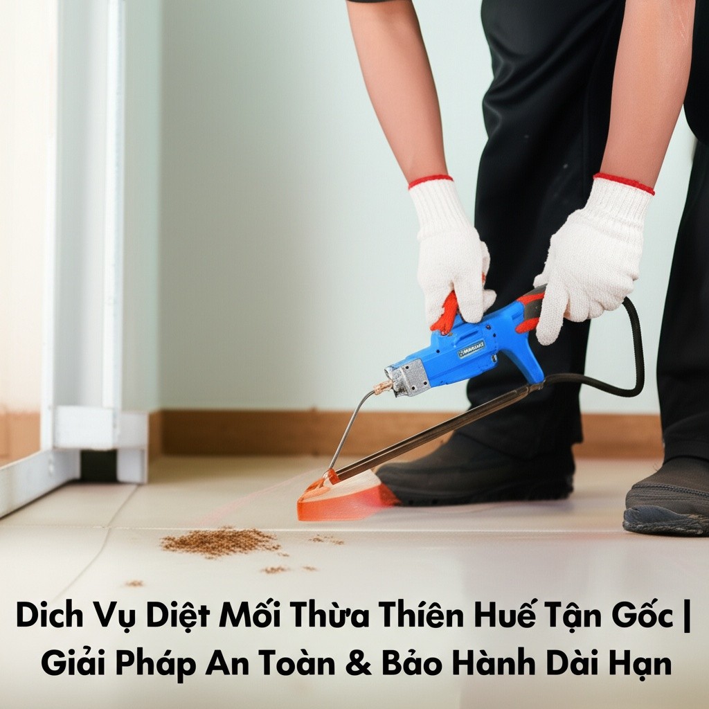 Hình minh họa cho bài viết: Dịch Vụ Diệt Mối Thừa Thiên Huế Tận Gốc | Giải Pháp An Toàn & Bảo Hành Dài Hạn