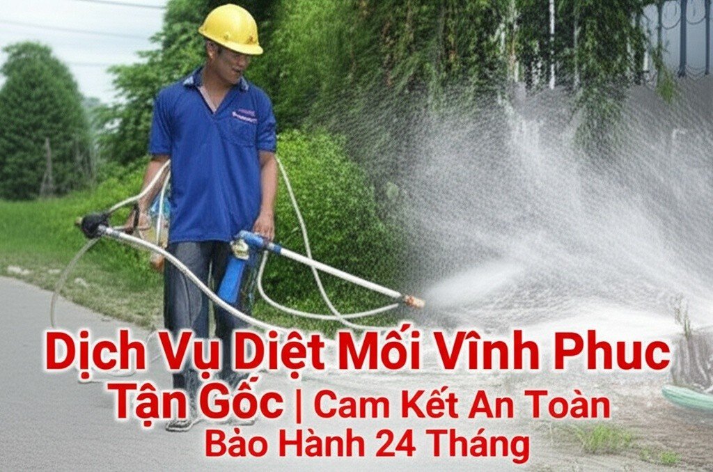 Hình minh họa cho bài viết: Dịch Vụ Diệt Mối Vĩnh Phúc Tận Gốc 100% | Cam Kết An Toàn, Bảo Hành 24 Tháng