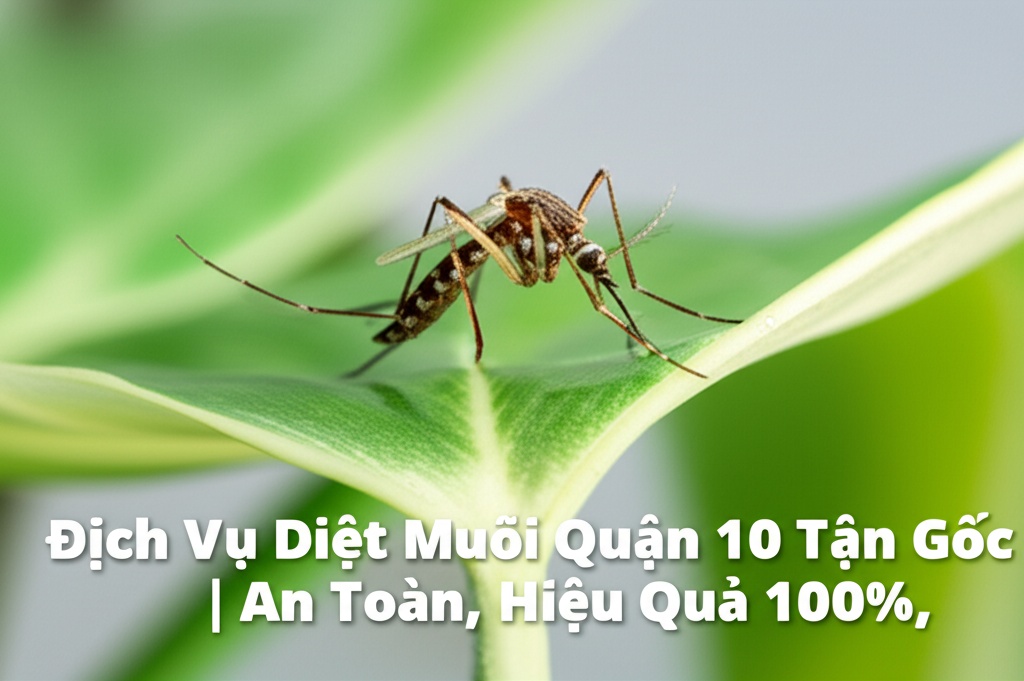 Hình minh họa cho bài viết: Dịch Vụ Diệt Muỗi Quận 10 Tận Gốc | An Toàn, Hiệu Quả 100%