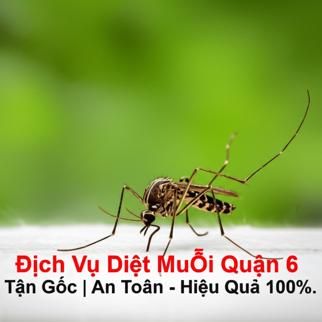 Hình minh họa cho bài viết: Dịch Vụ Diệt Muỗi Quận 6 Tận Gốc | An Toàn - Hiệu Quả 100%