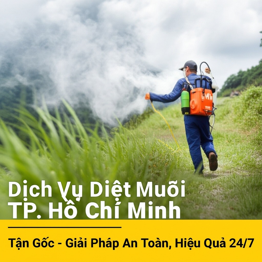 Hình minh họa cho bài viết: Dịch Vụ Diệt Muỗi TP. Hồ Chí Minh Tận Gốc - Giải Pháp An Toàn, Hiệu Quả 24/7