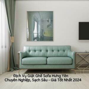 Dịch Vụ Giặt Ghế Sofa Hưng Yên Chuyên Nghiệp, Sạch Sâu – Giá Tốt Nhất 2024