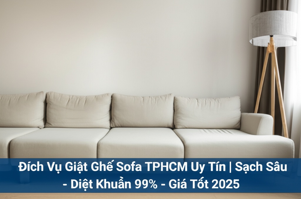Hình minh họa cho bài viết: Dịch Vụ Giặt Ghế Sofa TPHCM Uy Tín | Sạch Sâu - Diệt Khuẩn 99% - Giá Tốt 2025