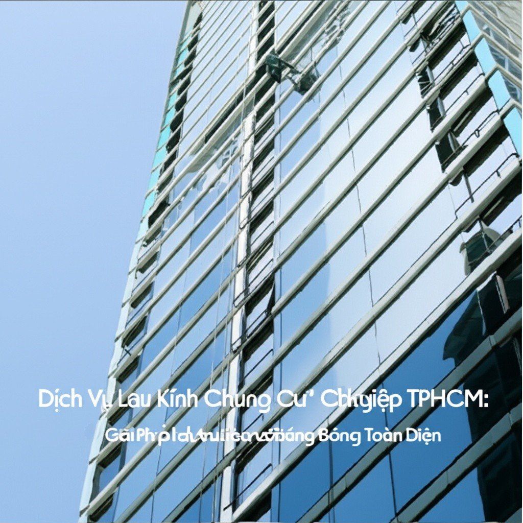 Hình minh họa cho bài viết: Dịch Vụ Lau Kính Chung Cư Chuyên Nghiệp TPHCM: Giải Pháp An Toàn & Sáng Bóng Toàn Diện