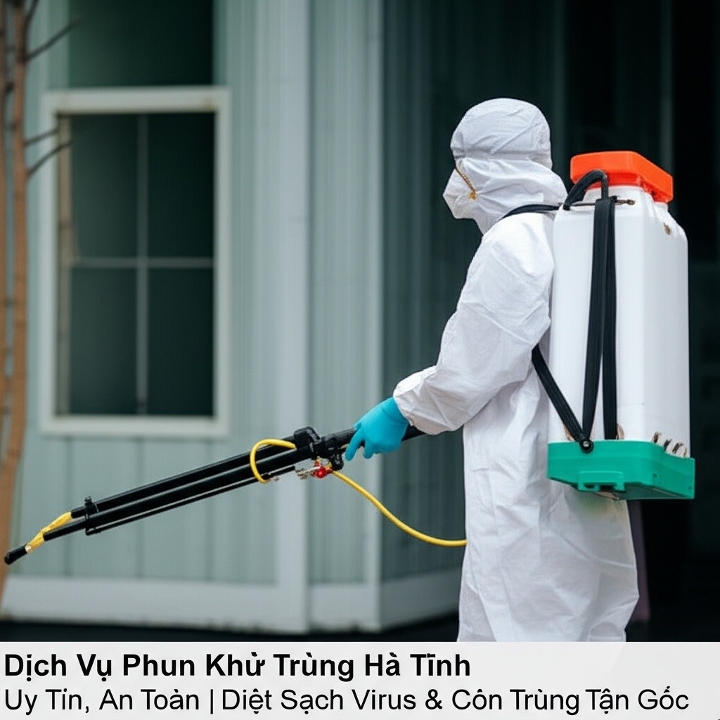 Hình minh họa cho bài viết: Dịch Vụ Phun Khử Trùng Hà Tĩnh Uy Tín, An Toàn | Diệt Sạch Virus & Côn Trùng Tận Gốc