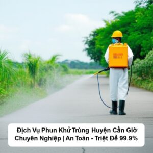 Dịch Vụ Phun Khử Trùng Huyện Cần Giờ Chuyên Nghiệp | An Toàn – Triệt Để 99.9%