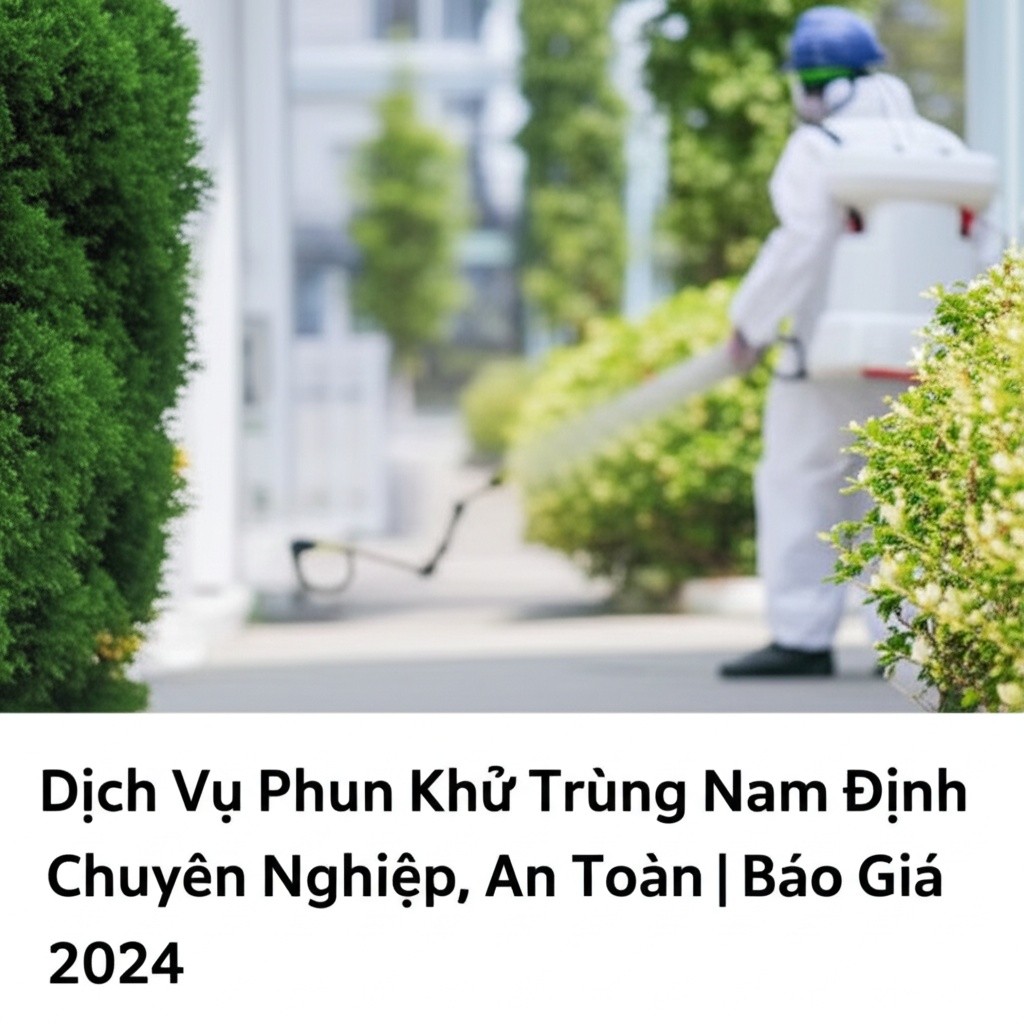Hình minh họa cho bài viết: Dịch Vụ Phun Khử Trùng Nam Định Chuyên Nghiệp, An Toàn | Báo Giá 2024
