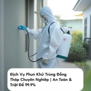 Dịch Vụ Phun Khử Trùng Đồng Tháp Chuyên Nghiệp | An Toàn & Triệt Để 99.9%