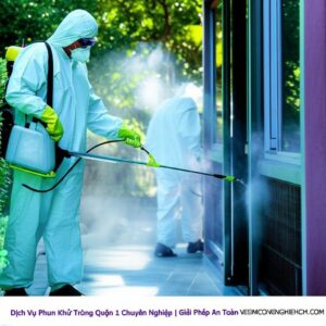 Dịch Vụ Phun Khử Trùng Quận 1 Chuyên Nghiệp | Giải Pháp An Toàn Từ VESINHCONGNGHIEPHCM.COM
