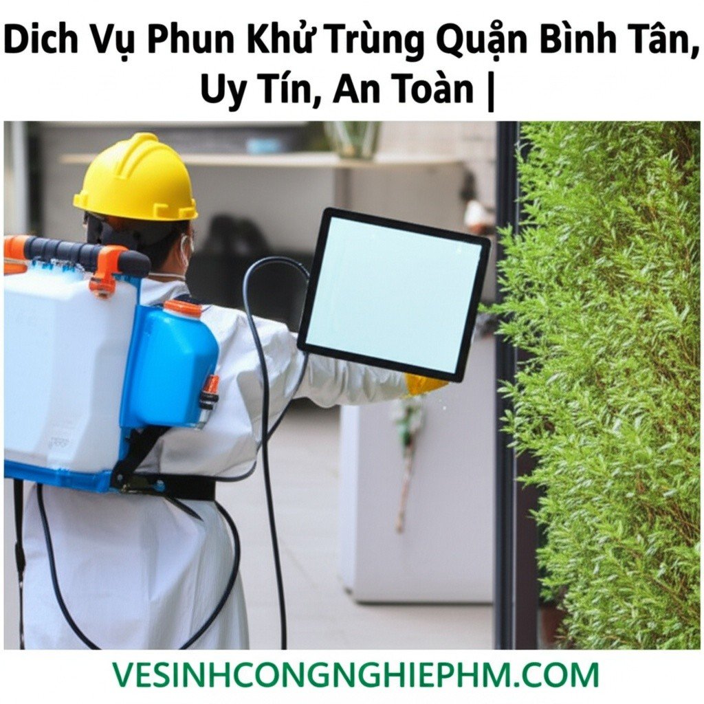 Hình minh họa cho bài viết: Dịch Vụ Phun Khử Trùng Quận Bình Tân Uy Tín, An Toàn | VESINHCONGNGHIEPHCM.COM