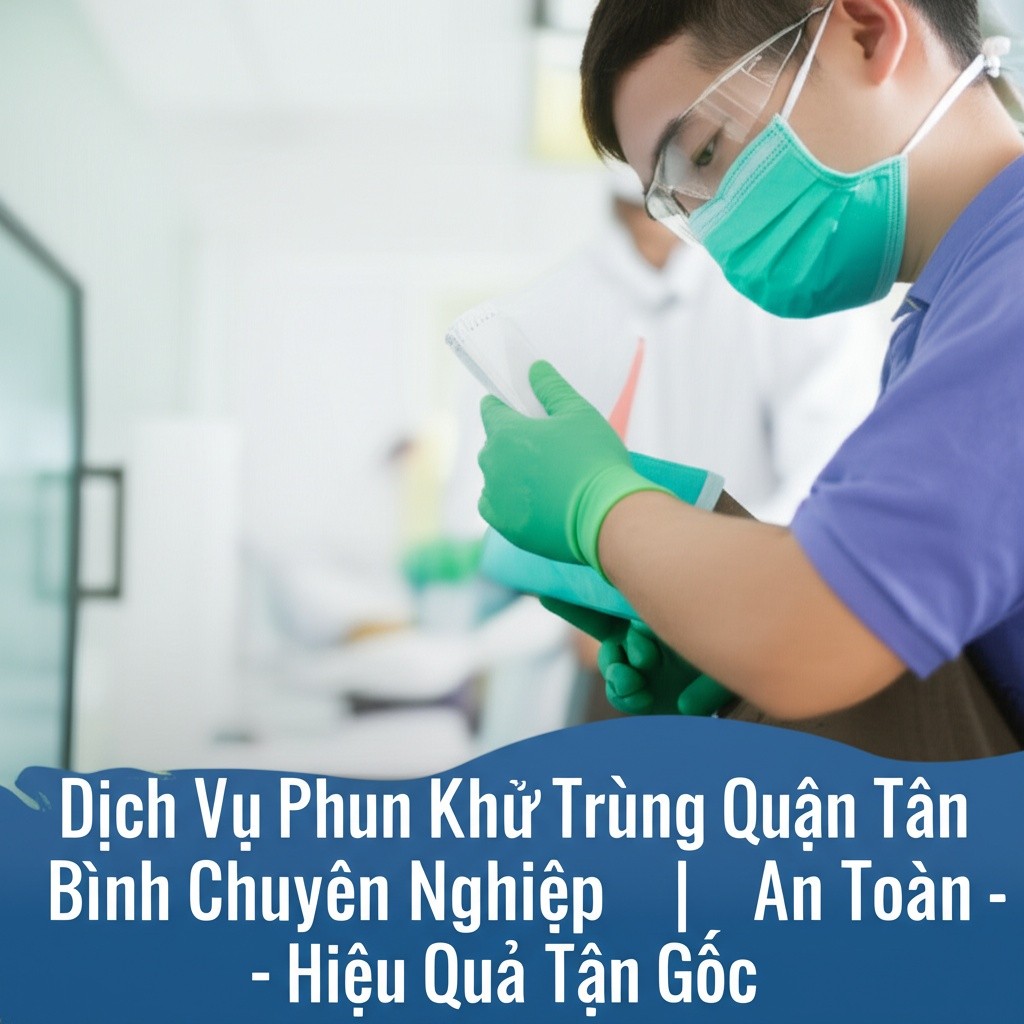 Hình minh họa cho bài viết: Dịch Vụ Phun Khử Trùng Quận Tân Bình Chuyên Nghiệp | An Toàn - Hiệu Quả Tận Gốc