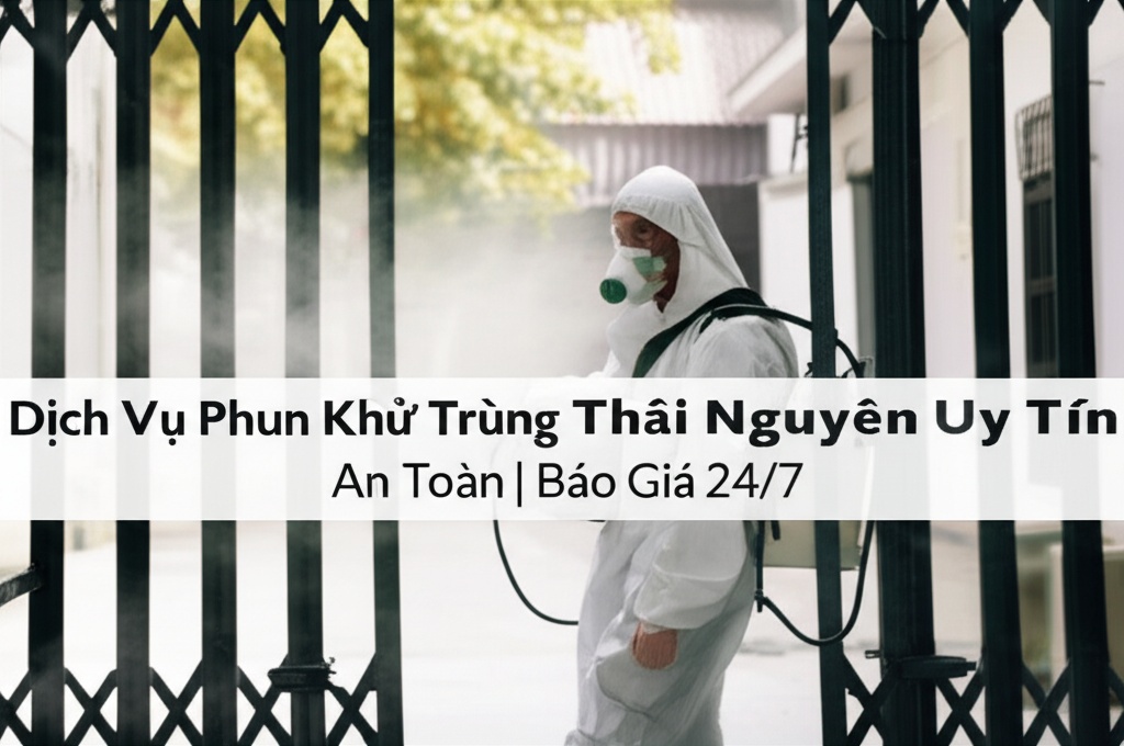 Hình minh họa cho bài viết: Dịch Vụ Phun Khử Trùng Thái Nguyên Uy Tín, An Toàn | Báo Giá 24/7