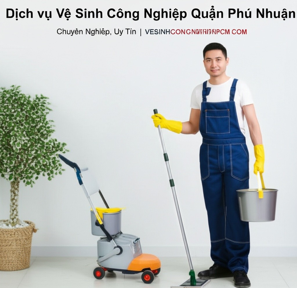 Hình minh họa cho bài viết: Dịch vụ Vệ Sinh Công Nghiệp Quận Phú Nhuận Chuyên Nghiệp, Uy Tín | VESINHCONGNGHIEPHCM.COM