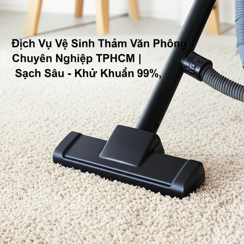 Hình minh họa cho bài viết: Dịch Vụ Vệ Sinh Thảm Văn Phòng Chuyên Nghiệp TPHCM | Sạch Sâu - Khử Khuẩn 99%