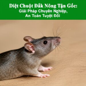 Diệt Chuột Đắk Nông Tận Gốc: Giải Pháp Chuyên Nghiệp, An Toàn Tuyệt Đối