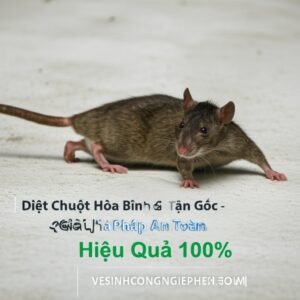 Diệt Chuột Hòa Bình Tận Gốc – Giải Pháp An Toàn, Hiệu Quả 100% | VESINHCONGNGHIEPHCM.COM