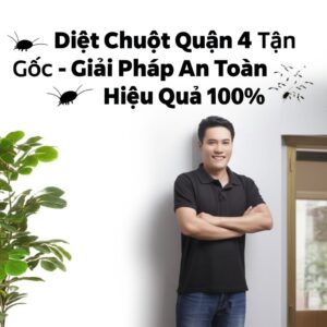 Diệt Chuột Quận 4 Tận Gốc – Giải Pháp An Toàn, Hiệu Quả 100%