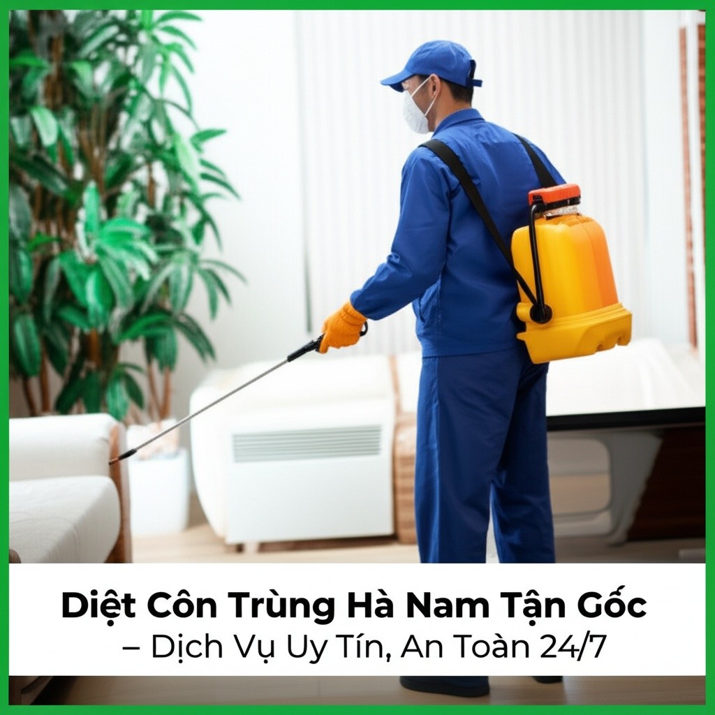 Hình minh họa cho bài viết: Diệt Côn Trùng Hà Nam Tận Gốc - Dịch Vụ Uy Tín, An Toàn 24/7