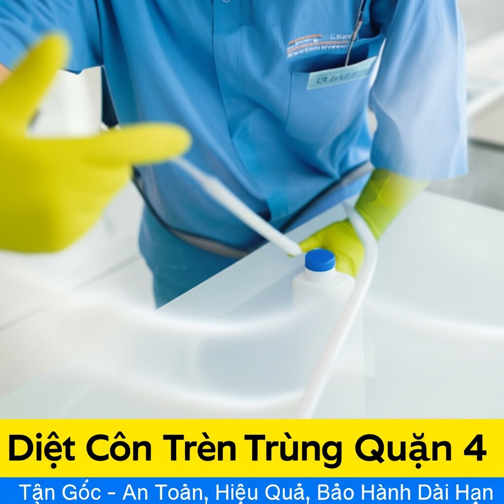 Hình minh họa cho bài viết: Diệt Côn Trùng Quận 4 Tận Gốc - An Toàn, Hiệu Quả, Bảo Hành Dài Hạn