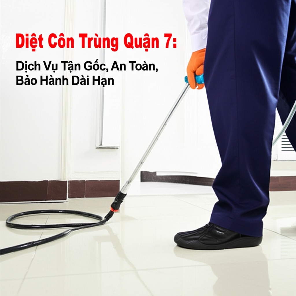 Hình minh họa cho bài viết: Diệt Côn Trùng Quận 7: Dịch Vụ Tận Gốc, An Toàn, Bảo Hành Dài Hạn