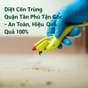 Diệt Côn Trùng Quận Tân Phú Tận Gốc – An Toàn, Hiệu Quả 100%