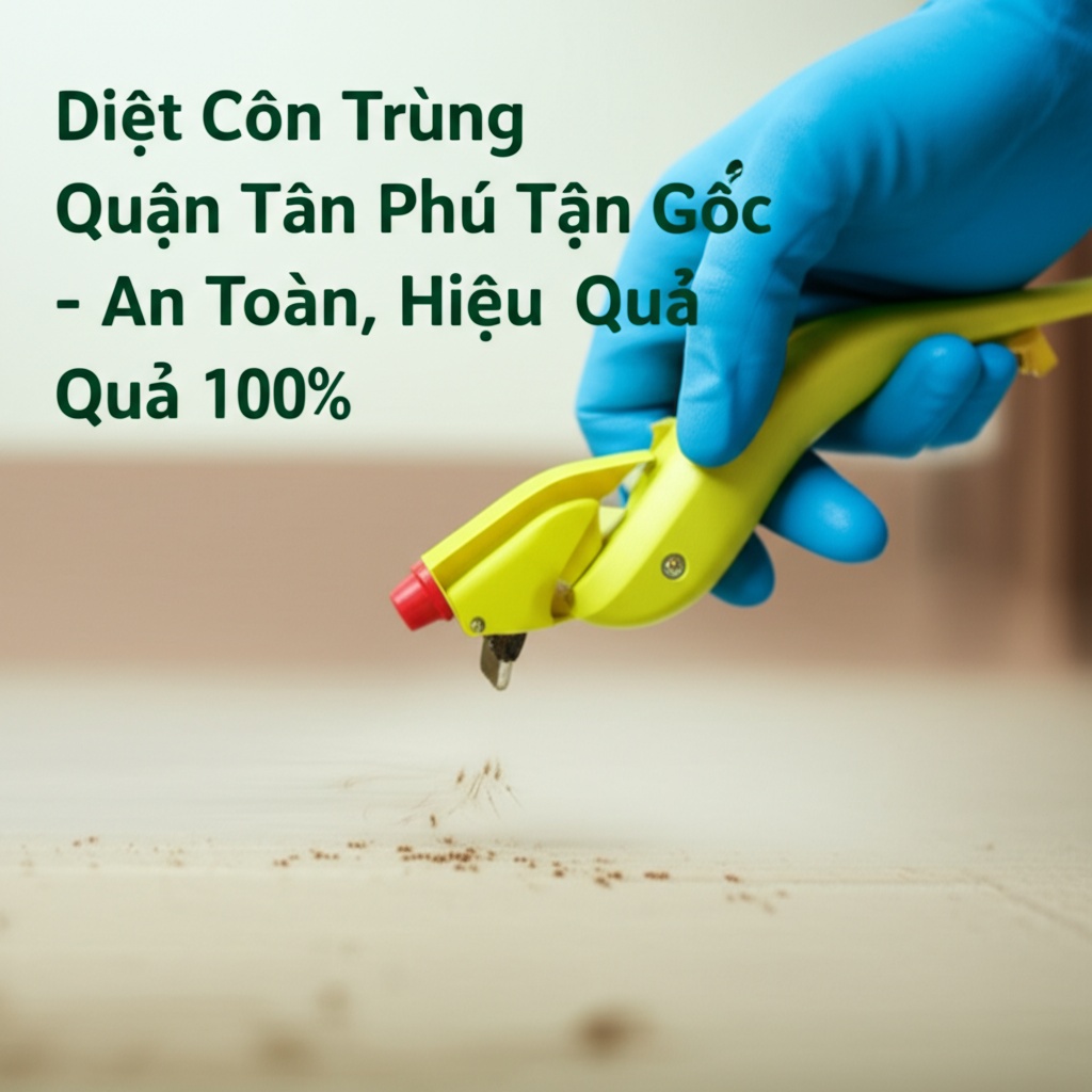Hình minh họa cho bài viết: Diệt Côn Trùng Quận Tân Phú Tận Gốc - An Toàn, Hiệu Quả 100%