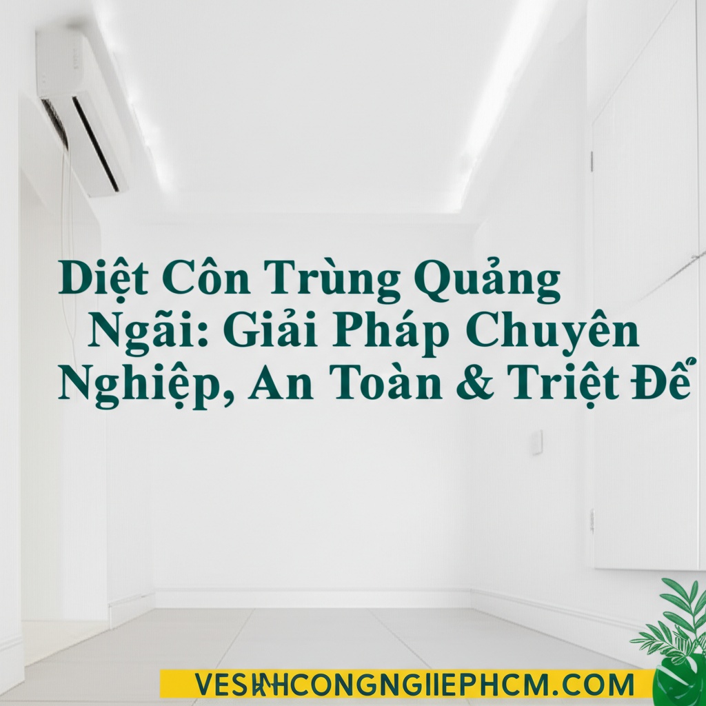 Hình minh họa cho bài viết: Diệt Côn Trùng Quảng Ngãi: Giải Pháp Chuyên Nghiệp, An Toàn & Triệt Để | VESINHCONGNGHIEPHCM.COM