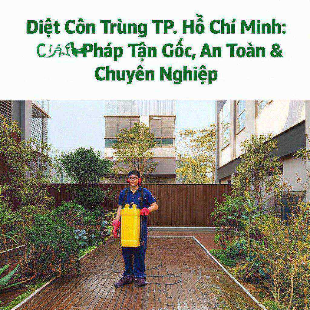 Hình minh họa cho bài viết: Diệt Côn Trùng TP. Hồ Chí Minh: Giải Pháp Tận Gốc, An Toàn & Chuyên Nghiệp