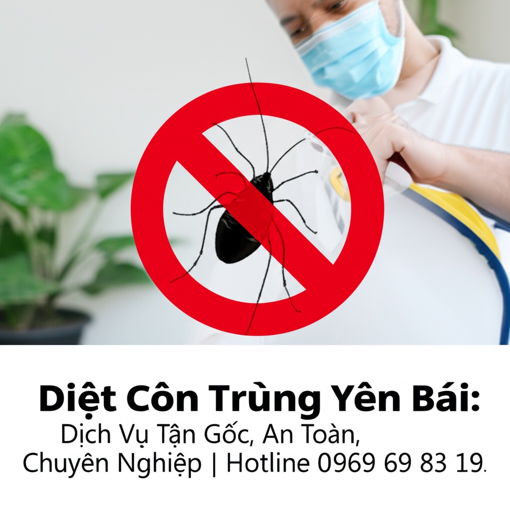 Hình minh họa cho bài viết: Diệt Côn Trùng Yên Bái: Dịch Vụ Tận Gốc, An Toàn, Chuyên Nghiệp | Hotline 0969 69 83 19