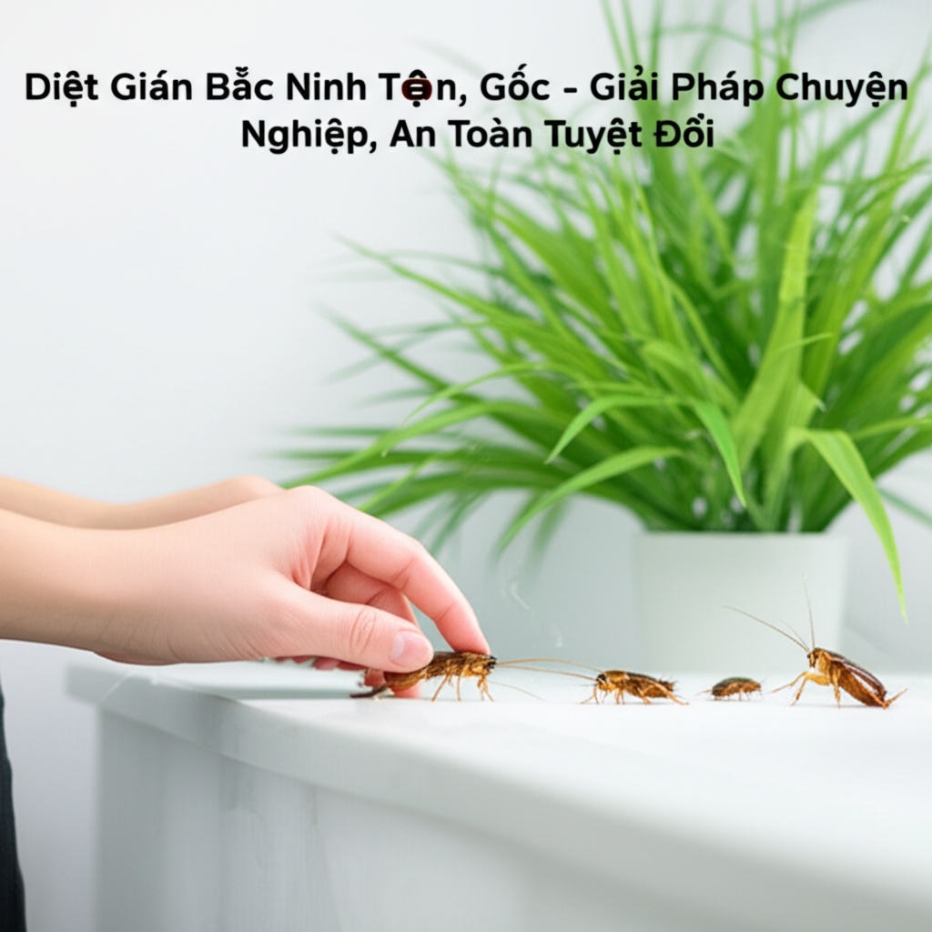 Hình minh họa cho bài viết: Diệt Gián Bắc Ninh Tận Gốc - Giải Pháp Chuyên Nghiệp, An Toàn Tuyệt Đối