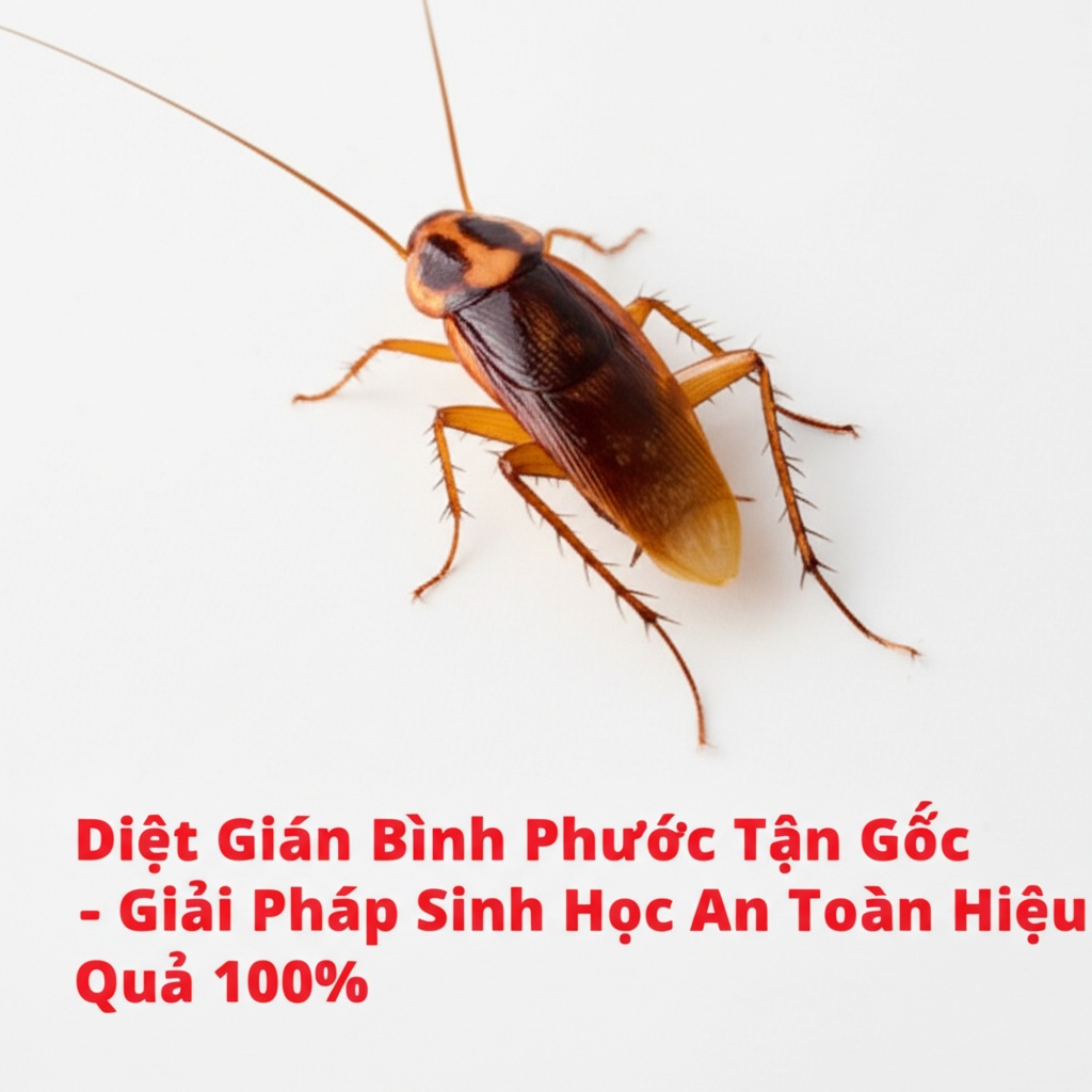 Hình minh họa cho bài viết: Diệt Gián Bình Phước Tận Gốc - Giải Pháp Sinh Học An Toàn, Hiệu Quả 100%