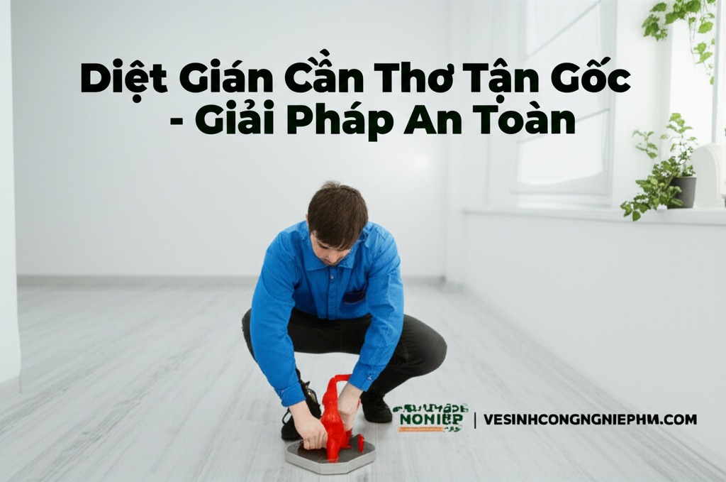 Hình minh họa cho bài viết: Diệt Gián Cần Thơ Tận Gốc - Giải Pháp An Toàn, Chuyên Nghiệp | VESINHCONGNGHIEPHCM.COM