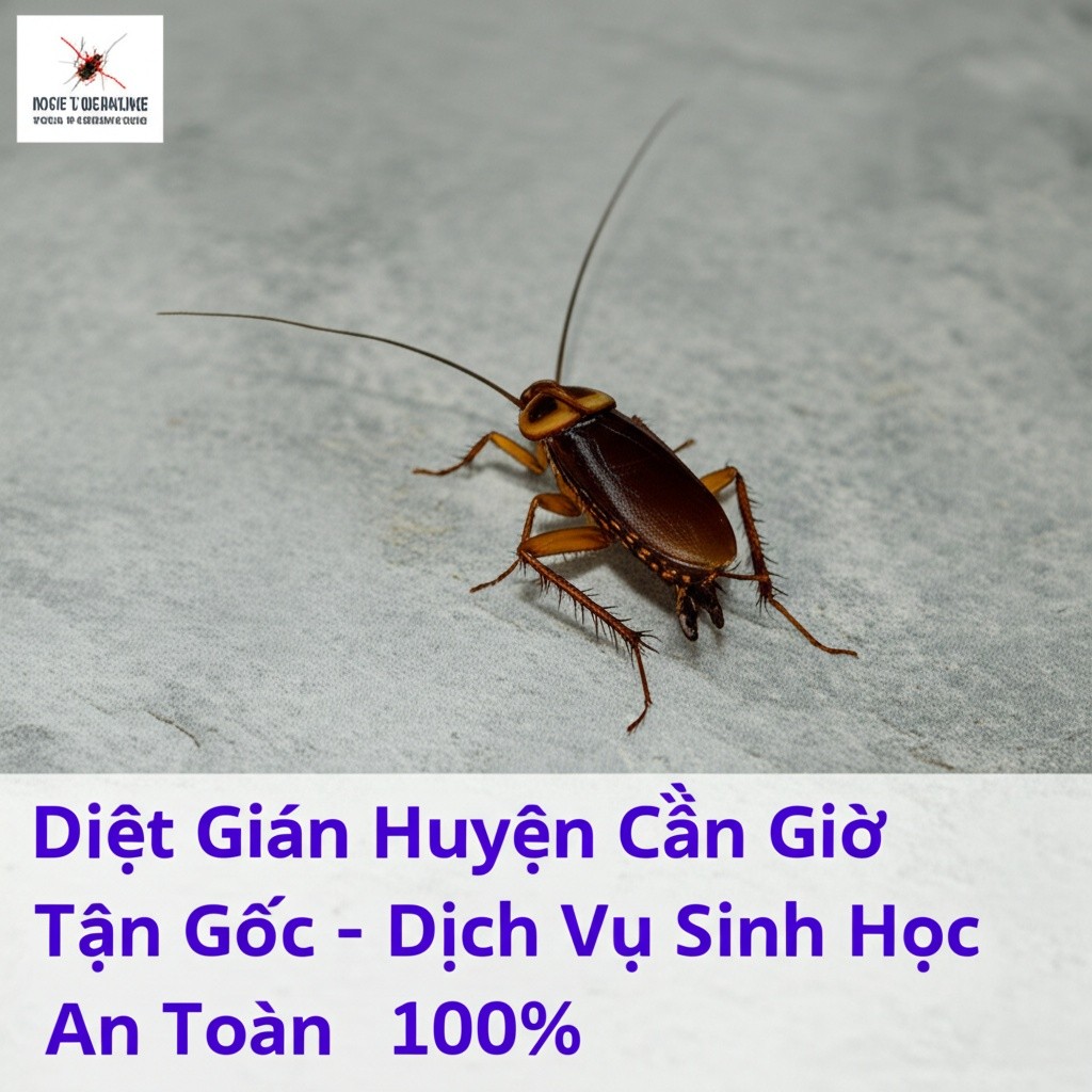 Hình minh họa cho bài viết: Diệt Gián Huyện Cần Giờ Tận Gốc - Dịch Vụ Sinh Học An Toàn 100%