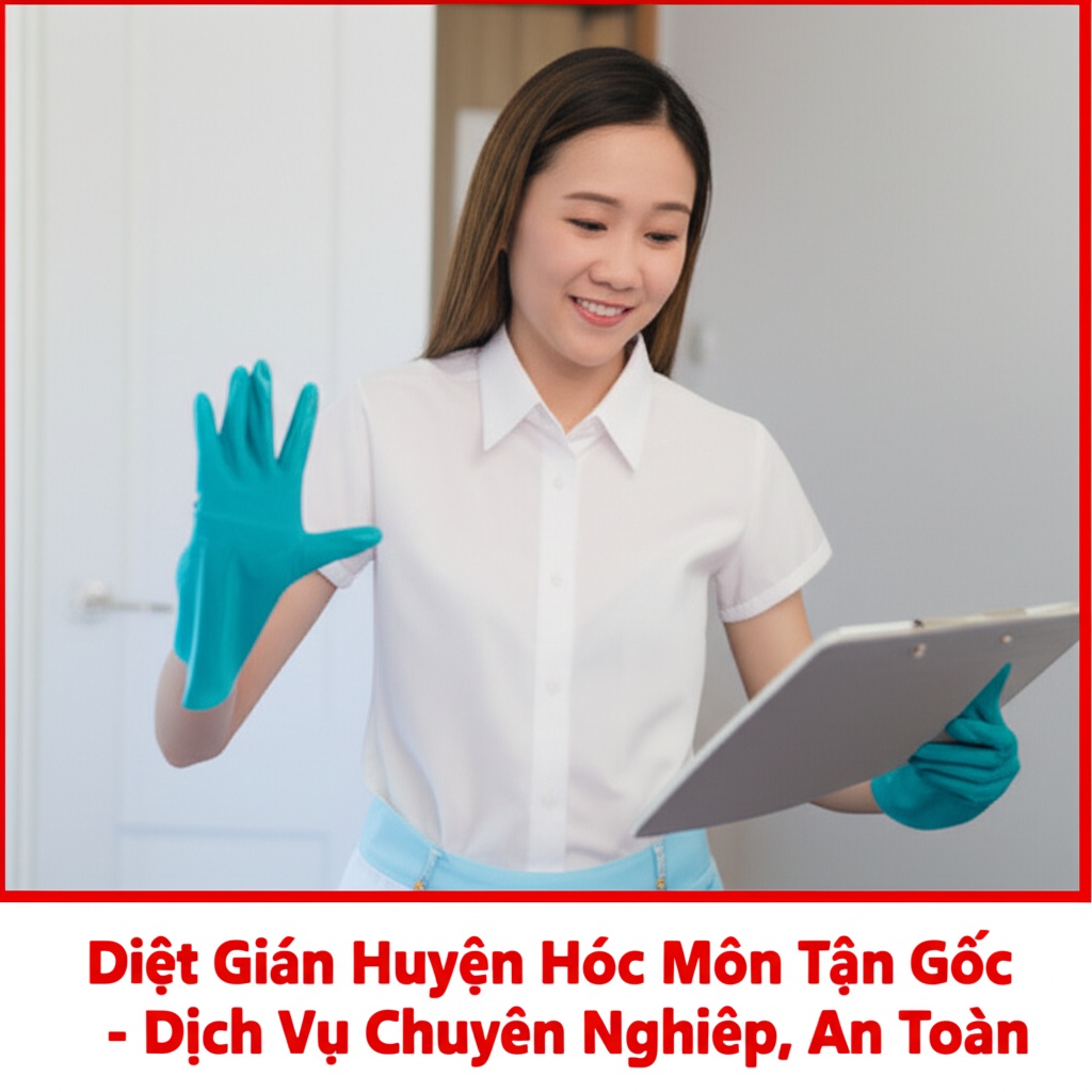Hình minh họa cho bài viết: Diệt Gián Huyện Hóc Môn Tận Gốc - Dịch Vụ Chuyên Nghiệp, An Toàn