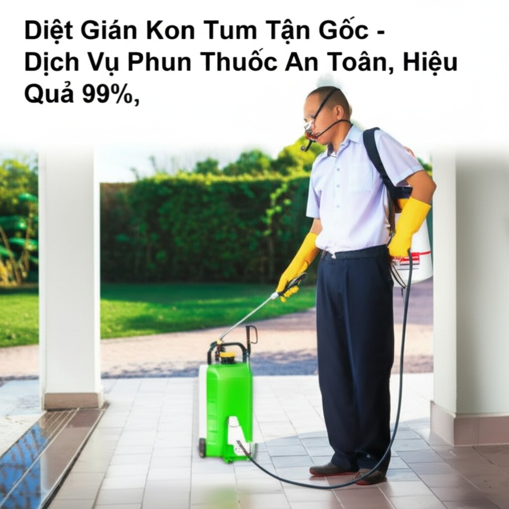 Hình minh họa cho bài viết: Diệt Gián Kon Tum Tận Gốc - Dịch Vụ Phun Thuốc An Toàn, Hiệu Quả 99%