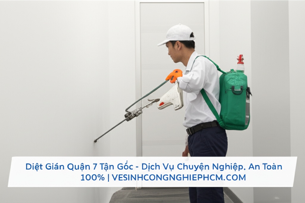 Hình minh họa cho bài viết: Diệt Gián Quận 7 Tận Gốc - Dịch Vụ Chuyên Nghiệp, An Toàn 100% | VESINHCONGNGHIEPHCM.COM