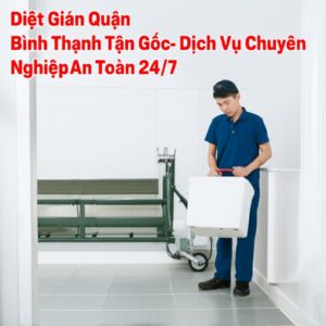 Diệt Gián Quận Bình Thạnh Tận Gốc – Dịch Vụ Chuyên Nghiệp, An Toàn 24/7