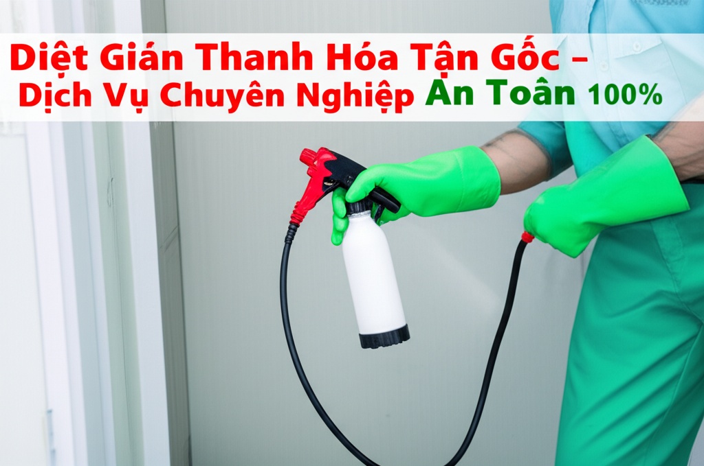 Hình minh họa cho bài viết: Diệt Gián Thanh Hóa Tận Gốc - Dịch Vụ Chuyên Nghiệp, An Toàn 100%