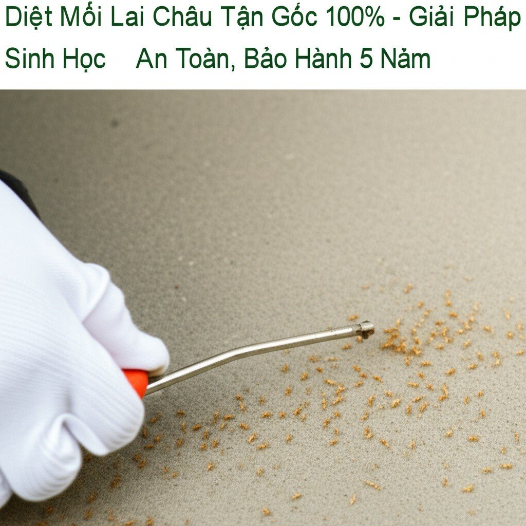 Hình minh họa cho bài viết: Diệt Mối Lai Châu Tận Gốc 100% - Giải Pháp Sinh Học An Toàn, Bảo Hành 5 Năm
