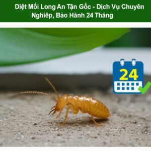 Diệt Mối Long An Tận Gốc – Dịch Vụ Chuyên Nghiệp, Bảo Hành 24 Tháng