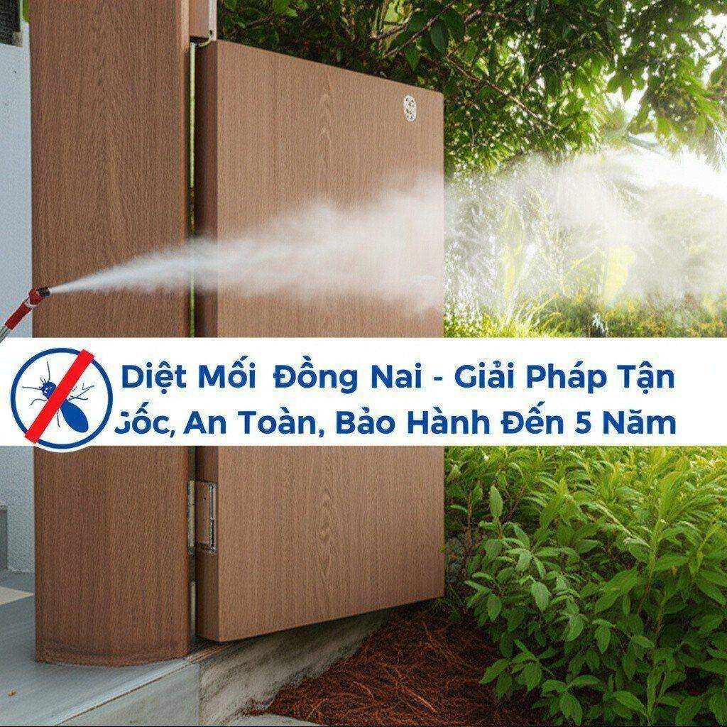 Hình minh họa cho bài viết: Diệt Mối Đồng Nai - Giải Pháp Tận Gốc, An Toàn, Bảo Hành Đến 5 Năm